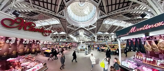 360°-VR-Panorama Mercado Central