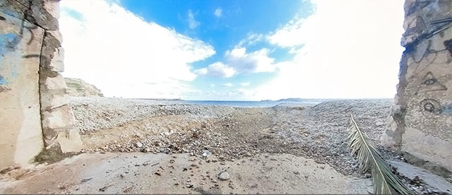 360°-VR-Panorama Playa de La Grava Strand de Jávea/Xàbia