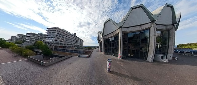 Audimax, Hörsaalzentrum Ost (HZO), Gebäude der Naturwissenschaften