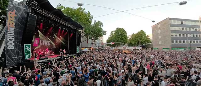 360°-VR-Panorama 1LIVE-Bühne bei Bochum Total 2019