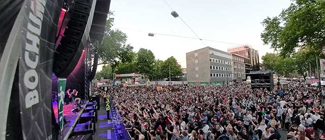 360°-VR-Panorama 1LIVE-Bühne bei Bochum Total 2019