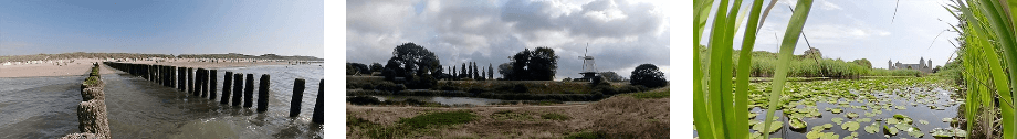 360°-Panoramen der niederländischen Region Zeeland