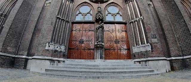 360°-VR-Panorama Maria van Jesse Kerk in Delft