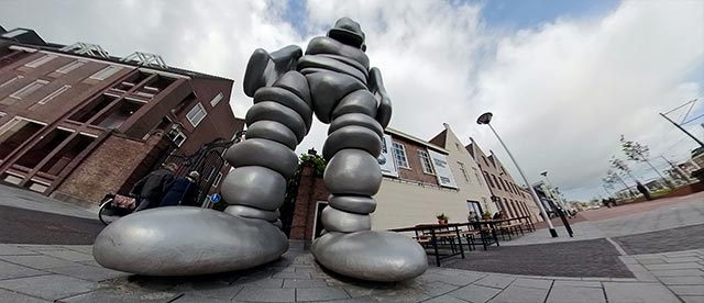 360°-VR-Panorama Sculptuur "Mikkel", Museum Prinsenhof  in Delft