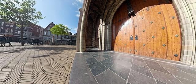 360°-VR-Panorama Kerktoren Nieuwe Kerk in Delft