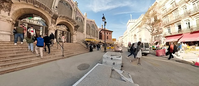 360°-VR-Panorama Mercado Central