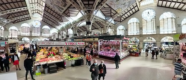 360°-VR-Panorama Mercado Central