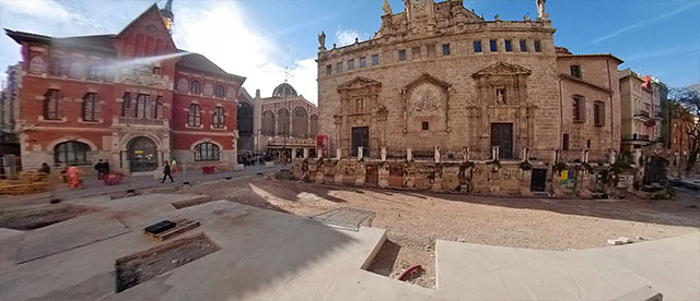360°-VR-Panorama Plaza del Mercat