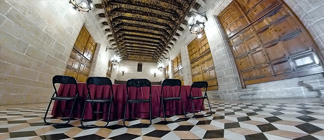 360°-VR-Panorama Salón de la Lonja de la Seda