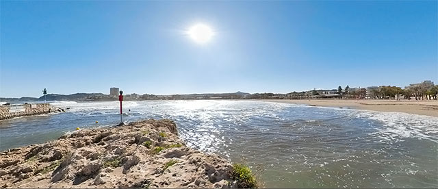 360°-VR-Panorama Bahía de Jávea y Punta de l'Espanyol