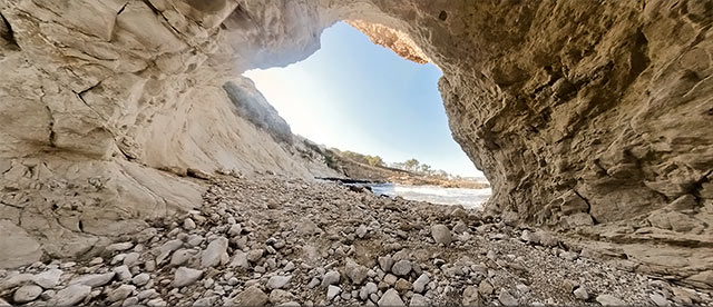 360°-VR-Panorama Cala Blanca en Jávea/Xàbia