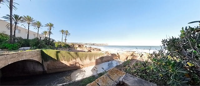 360°-VR-Panorama Cala del Ministro