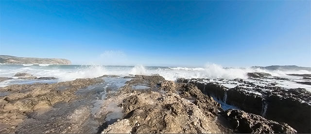 360°-VR-Panorama Cala del Ministro