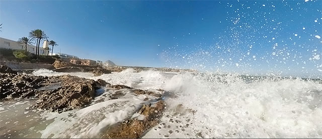 360°-VR-Panorama Cala del Ministro