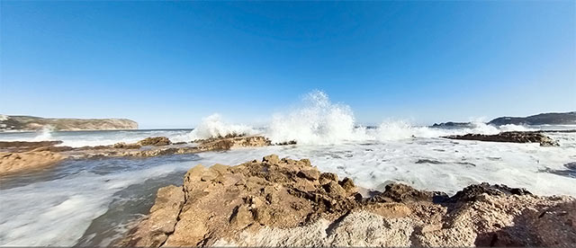 360°-VR-Panorama Cala del Ministro