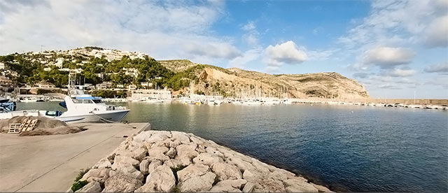 360°-VR-Panorama Red Lighthouse / Faro Rojo de Jávea/Xàbia