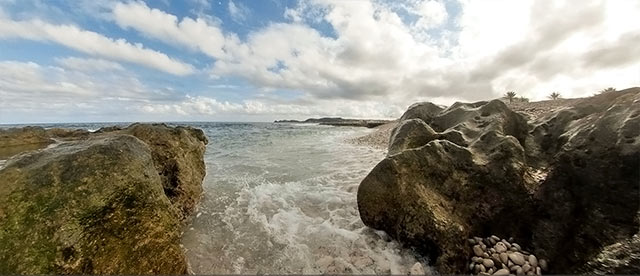 360°-VR-Panorama La costa en la Promenada Maritim de Jávea/Xàbia