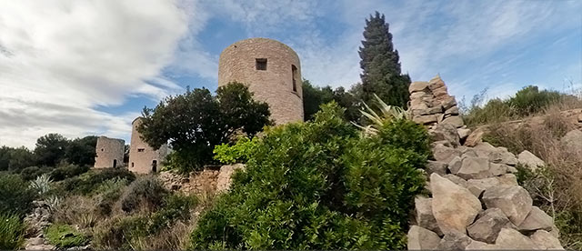 360°-VR-Panorama Los Molinos de la Plana de Jávea