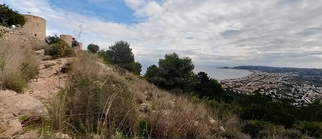 360°-VR-Panorama Los Molinos de la Plana de Jávea