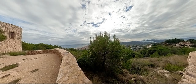 360°-VR-Panorama Los Molinos de la Plana de Jávea