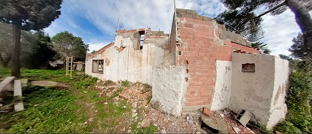 360°-VR-Panorama Obra en Javea/Xàbia