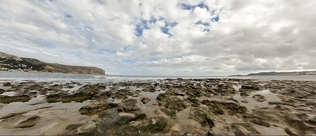 360°-VR-Panorama Platja Primer Muntanyar / Benissero