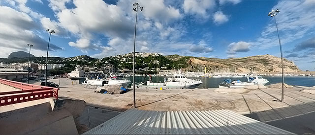 360°-VR-Panorama Puerto de Jávea/Xàbia