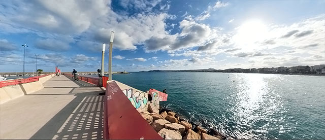 360°-VR-Panorama Puerto de Jávea/Xàbia