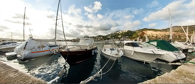 360°-VR-Panorama Puerto deportivo de Jávea/Xàbia