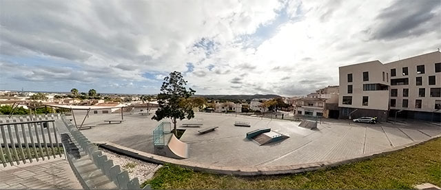 360°-VR-Panorama Skatepark Portal del Clot de Jávea/Xàbia