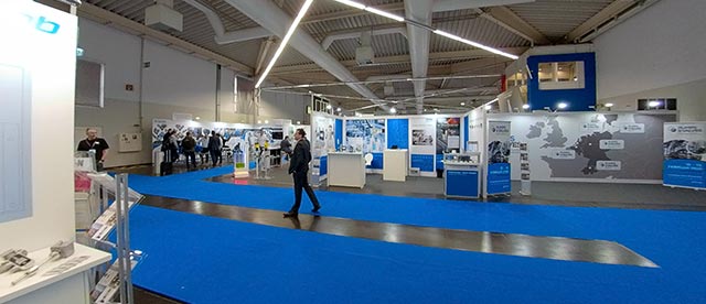 360°-VR-Panorama während einer Messe in der Westfalenhalle Dortmund