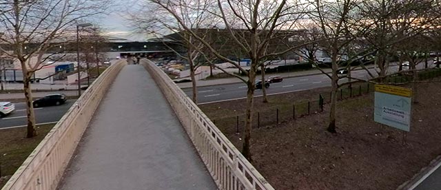 360°-VR-Panorama der Brücke zur Westfalenhalle Dortmund