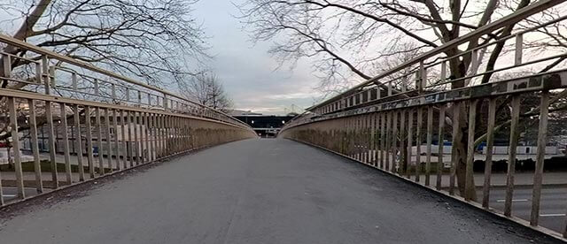 360°-VR-Panorama der Brücke zur Westfalenhalle Dortmund