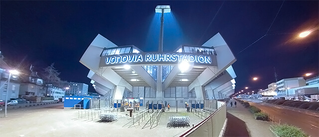 360°-Rundum-Blick am Ruhrstadion Bochum / Castroper Straße