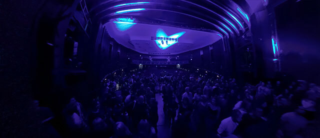 360°-Rundum-Blick bei der Eröffnungsparty RITOUNELLE im Schauspielhaus Bochum
