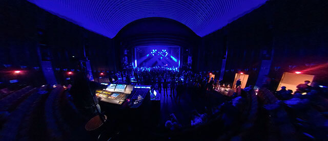 360°-Rundum-Blick bei der Eröffnungsparty RITOUNELLE im Schauspielhaus Bochum