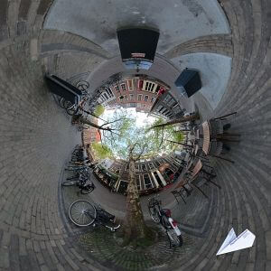 Burgwal / Bierfabriek / Kobus Kuch ,Little Planet - 360°-Fotografie
