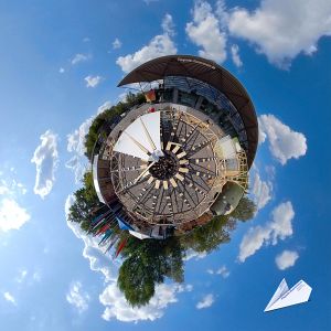 raumlaborberlin "Third Space" Little Planet - 360°-Fotografie