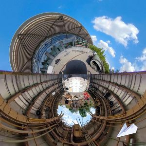 raumlaborberlin "Third Space" Little Planet - 360°-Fotografie