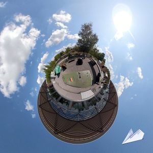 raumlaborberlin "Third Space" Little Planet - 360°-Fotografie