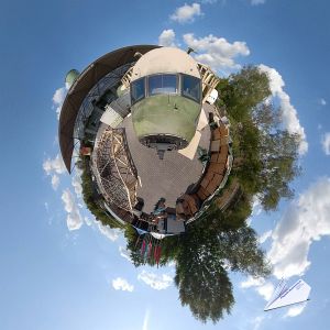 raumlaborberlin "Third Space" Little Planet - 360°-Fotografie