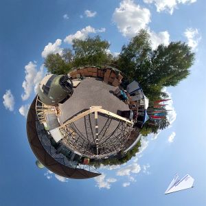 raumlaborberlin "Third Space" Little Planet - 360°-Fotografie