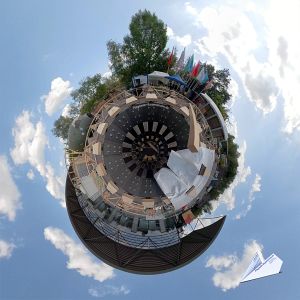 raumlaborberlin "Third Space" Little Planet - 360°-Fotografie