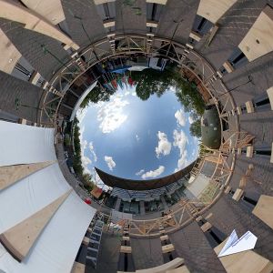 raumlaborberlin "Third Space" Little Planet - 360°-Fotografie