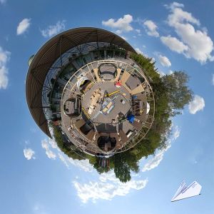 raumlaborberlin "Third Space" Little Planet - 360°-Fotografie