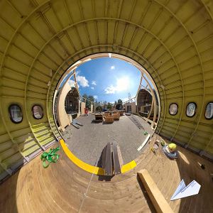 raumlaborberlin "Third Space" Little Planet - 360°-Fotografie