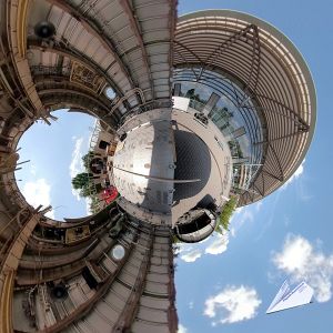 raumlaborberlin "Third Space" Little Planet - 360°-Fotografie