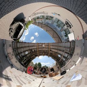 raumlaborberlin "Third Space" Little Planet - 360°-Fotografie