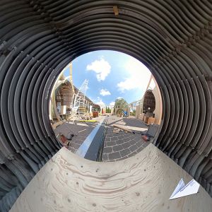 raumlaborberlin "Third Space" Little Planet - 360°-Fotografie