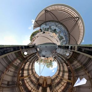 raumlaborberlin "Third Space" Little Planet - 360°-Fotografie